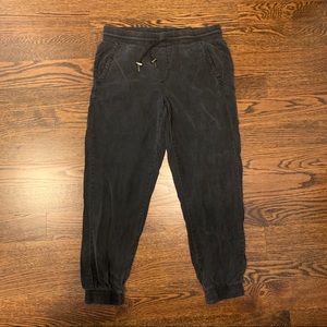 jogger pants with drawstring waistband